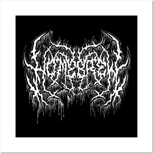 Homebrew - Death Metal Logo Posters and Art